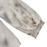 Zip front silk blouse