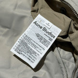 Cropped boxy bomber jacket