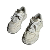 Melted sole Wayne washed canvas sneaker