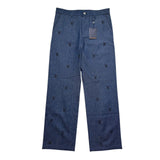 LV blason crystal embellished pant