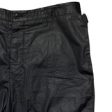 Archive waxed coated shorts