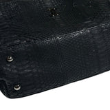 Snake skin python bag