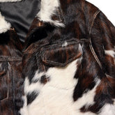 Cowhide fur jacket