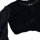 SS24 Lido flowy sleeve crop top