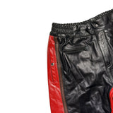 Leather motorcycle pant