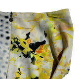 2004 graphic floral set maxi skirt + top