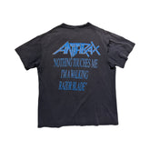 1990 anthrax “in my world” vintage tee