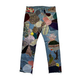 $2,300 Patchwork boro denim no nukes