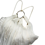 Silk layered abito dress