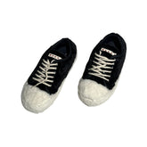 Teddy plush sneaker