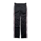 Logo side stripe track pants