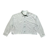 Runway crystal embellished flannel