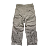 SS21 Multipocket zip flare cargo