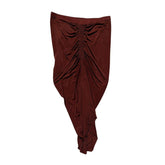 SS24 Lido runched shrimp midi skirt