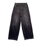 Baggy wide leg denim