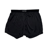 Silk logo shorts