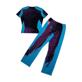 SS1997 runway trompe l’oeil suit two piece set