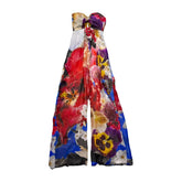 Silk floral print jumpsuit