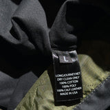 Reconstructed patchwork backpack bomber