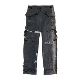 SS04 eyelet hook bondage painted cargo