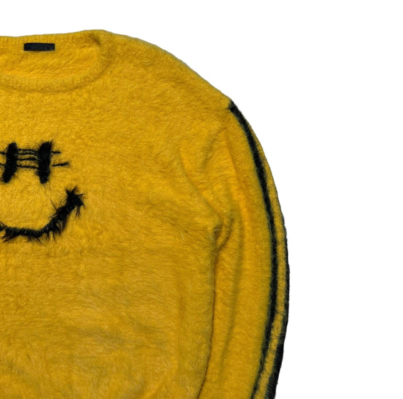 Furry smiley sweater