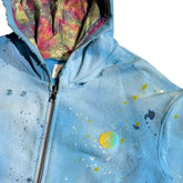 Oversized Distressed faded hoodie