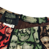 Faces mesh maxi skirt