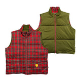 Reversible puffer vest