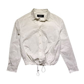SS25 Nylon parachute cinch shirt