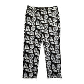 Graphic printed denim