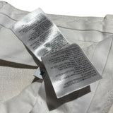 Linen 3/4 wide leg capri