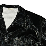 Glossy Liquid Metal button down