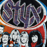 1979 styx glitter vintage tee