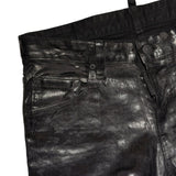 Waxed skater jean
