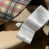 Printed leather check plaid flannel
