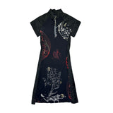 Archive scorpio zodiac print dress