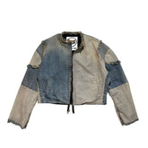Cropped trucker jacket