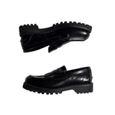 Commando penny loafer