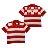 Knit logo polo shirt