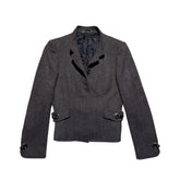 Cashmere wool structured kacket