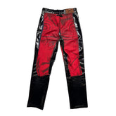 SS1999 Trompe l'Oeil Biker Coating Pants