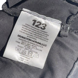 Double waist wide leg flared pant