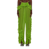 Mermaid ruffled pant