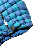 Reversible keel quilted puffer vest