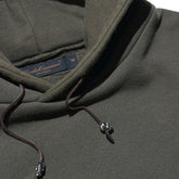 Archive Triple layered skull drawstring hoodie