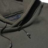 Archive Triple layered skull drawstring hoodie