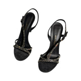 Jole X5 Crystal Embellished Heels