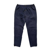Full leather nubuck suede drawstring pant