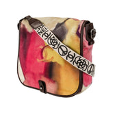 Flower power messenger bag