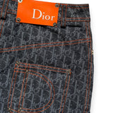 SS06 Flight monogram denim skirt